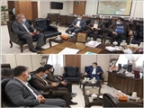 دیدار سرپرست بیمارستان ملارد با فرماندار شهرستان  پیرامون راه اندازی سریع بیمارستان 