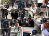 گشت مشترک بازرسی در هفتمین روز از طرح محدودیت های پیک چهارم 
