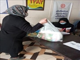 توزیع سبد کالا به مناسبت ماه مبارک رمضان در شهرستان ملارد