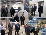 بازدید مهندس اینانلو معاون برنامه‌ریزی و هماهنگی امور عمرانی فرمانداری به همراه دکتر عسگری  مدیر شبکه بهداشت و درمان شهرستان از شرکت  صنایع لبنی کاسپین 