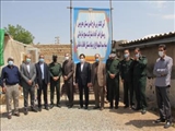 آیین کلنگ زنی طرح تامین مسکن محرومین روستای اخترآباد
