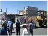 پنجمین روز طرح پاکسازی گاراژهای ضایعاتی سطح شهر ملارد
