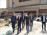 بازدید دکتر شفیعی رئیس سازمان مدیریت و برنامه ریزی استان تهران از پروژه بیمارستان ملارد 