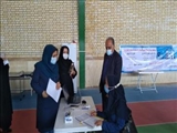 بازدید کارشناسان واحد توسعه شبکه وزارت بهداشت از روند واکسیناسیون کرونا برای گروه هدف
