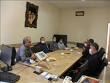 نشست مسئولین انجمن های فرهنگی و هنری با رئیس اداره در ملارد 