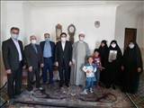 دیدار و تکریم از خانواده های محترم شهید معظم علی داد اصغری و شهید معظم حیات اله احدی