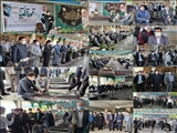 مراسم غبارروبی و گلباران مزار مطهر شهدای شهرستان ملارد به مناسبت هفته قوه قضائیه 