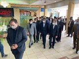  ادای احترام وزیر راه و استاندار تهران به مقام شامخ شهدا در ملارد 