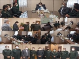 دیدار فرمانده ناحیه مقاومت بسیج سپاه ملارد با مهندس برنجی بمناسبت گرامیداشت هفته دولت