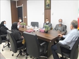 دیدار رئیس اداره ی آموزش و پرورش با دکتر عسگری به مناسبت روز پزشک