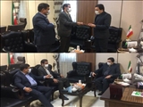 دیدار دادستان و رئیس دادگستری ملارد به مناسبت هفته دولت با فرماندار 
