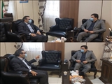 دیدار شهردار منتخب شورای اسلامی شهر ملارد با فرماندار شهرستان