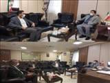 دیدار مدیرعامل مرکز ( دانش بنیان ) نوآوری و شتابدهی تخصصی پیشتاز  با فرماندار شهرستان ملارد