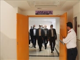 بازدید دکتر پازوکی سرپرست دانشگاه علوم پزشکی ایران از بیمارستان شهدای سلامت و مرکز واکسیناسیون مطهری