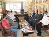 دیدار دکتر عسگری با مدیرعامل آتش نشانی ملارد به مناسبت روز آتش نشان