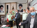 دیدار دکتر عسگری با سرهنگ خدایی به مناسبت هفته نیروی انتظامی