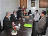 دیدار دکتر عسگری با رئیس اداره ورزش و جوانان به مناسب هفته تربیت بدنی