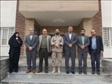 دیدار سرپرست فرمانداری شهرستان ملارد با فرماندهی ناحیه مقاومت بسیج حضرت ولیعصر (عج) شهرستان ملارد به مناسبت هفته بسیج