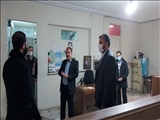  حضور سرزده سرپرست فرمانداری شهرستان ملارد در اداره صمت شهرستان