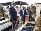 حضور سرپرست فرمانداری شهرستان ملارد در گلزار شهدای روستای اختر آباد