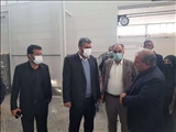  بازدید مهندس کریمی سرپرست فرمانداری شهرستان ملارد از شرکت فرآورده های لبنی گل ماس روستای اختر آباد