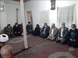 دیدار سرپرست فرمانداری شهرستان ملارد با خانواده معظم شهید جان محمدی