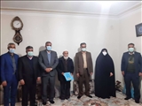 آیین دیدار مدیران شهرستان ملارد با خانواده معزز شهدای شهرستان ملارد