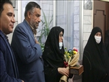 تکریم مقام مادران و همسران شهدا در صفادشت همزمان با سالروز وفات حضرت ام البنین (س) 