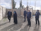 بازدید میدانی بخشدار مرکزی از پروژه مدرسه خیرساز مرحوم حاج جعفر قره چائی ؛
