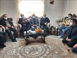 دیدار نماینده عالی دولت شهرستان و جمعی از مسئولین با خانواده شهداء، جانبازان و ایثارگران 