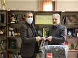 تقدیر از جانباز اداره فرهنگ و ارشاد شهرستان ملارد