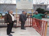ایمن سازی وسایل بازی پارک بزرگ شهر صفادشت