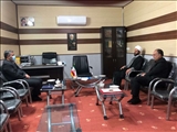 دیدار سرپرست فرمانداری شهرستان ملارد با امام جمعه بخش صفاشت