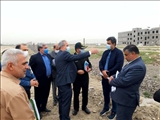 بازدید میدانی معاون برنامه‌ریزی و هماهنگی امور عمرانی فرمانداری به منظور تسریع در ایجاد مسیر دسترسی به پست 63/2 کیلوولت قپچاق
