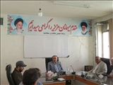 جلسه رفع مشکلات وضعیت آبرسانی روستای دهک 