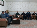 دیدار مسئولان شهرستان ملارد با خانواده معظم شهداء و جانبازان