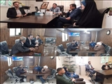 بازدید معاون سیاسی امنیتی و اجتماعی و سرپرست بخشداری مرکزی از روستاهای قشلاق و مهرآذین