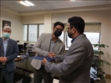 برگزاری مراسم تکریم و معارفه مسئول حراست فرمانداری ملارد