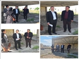 دیدار سرپرست بخشداری مرکزی با اعضای شورا و دهیار روستای قلعه فرامرز 