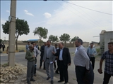 بازدید میدانی فرماندار ملارد از روستاهای بخش صفادشت 