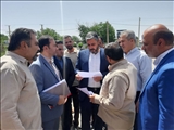 بازدید میدانی فرماندار ملارد از روستاهای بخش مرکزی ملارد