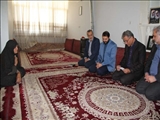 دیدار مدیر کل فرهنگ و ارشاد اسلامی استان تهران با خانواده شهدا در ملارد