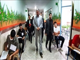 بازدید فرماندار شهرستان ملارد ازحوزه انتخابی کنکور سراسری سال 1401