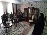 دیدار مسئولان شهرستان ملارد با خانواده معظم شهید منا محمد اسدی و دو رزمنده دفاع مقدس