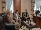 دیدار نماینده حوزه مشق با جابر کریمی فرماندار ملارد