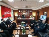 دیدار فرماندار ملارد با فرمانده انتظامی ویژه غرب استان تهران
