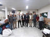 دیدار فرماندار شهرستان ملارد با کارکنان اداره پست