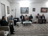 دیدار مسئولان شهرستان ملارد با پدر و مادر شهید مرتضی ابراهیمی