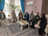 دیدار و سرکشی مسئولان ملارد از خانواده های معظم شهداء