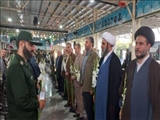 مزار شهدای شهرستان ملارد به مناسبت هفته بسیج، گلباران و عطر افشانی شد